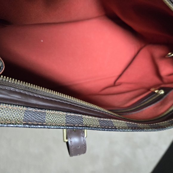 AUTHENTIC LOUIS VUITTON DAMIER EBENE CHELSEA SHOULDER BAG - Picture 6 of 14